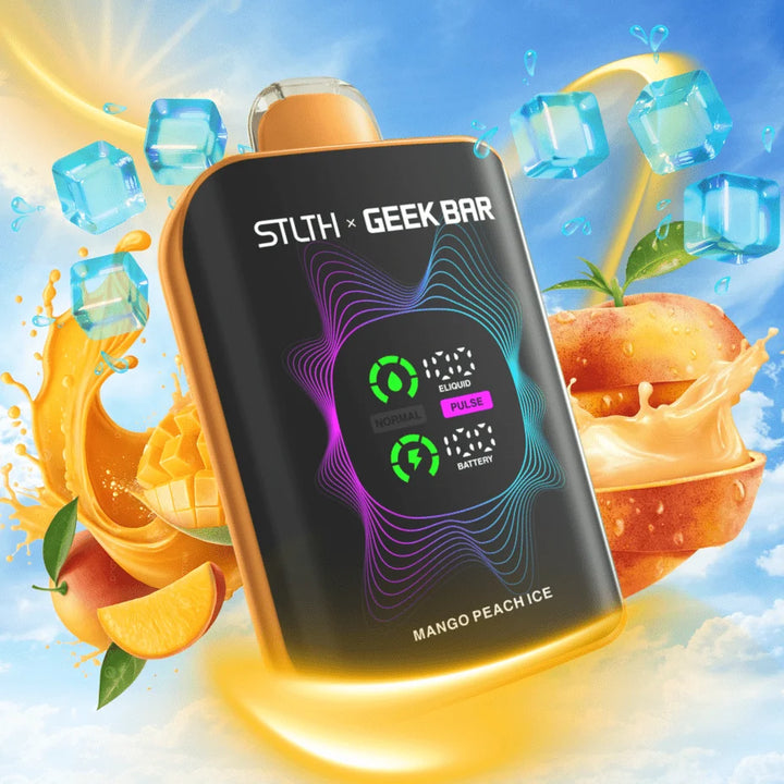 [O] Mango Peach ice STLTHXGeekbar 80k 20mg 30ml