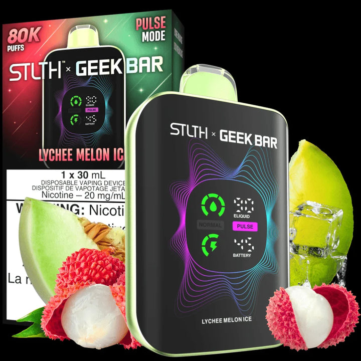[O] Lychee Melon Ice STLTH xGeekbar 80K 20mg 30ml