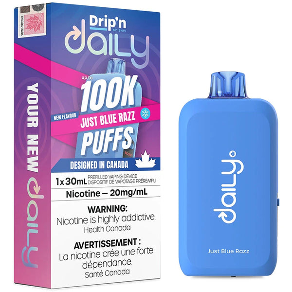 [O] Just Blue Razz Drip'n Daily 100KO 20mg/ml 20ml