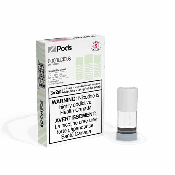 [O] Cocolicious Zpod 20mg 3x2ml