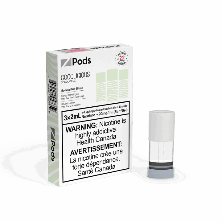 [O] Cocolicious Zpod 20mg 3x2ml