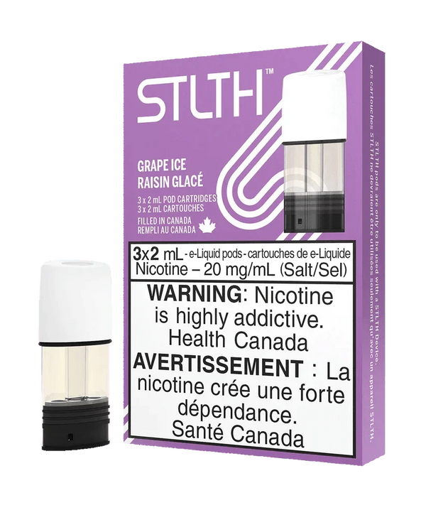 [O] Grape Ice STLTH Pods 20mg 3x2ml