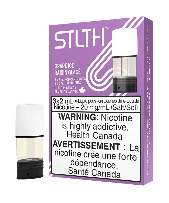 [O] Grape Ice STLTH Pods 20mg 3x2ml