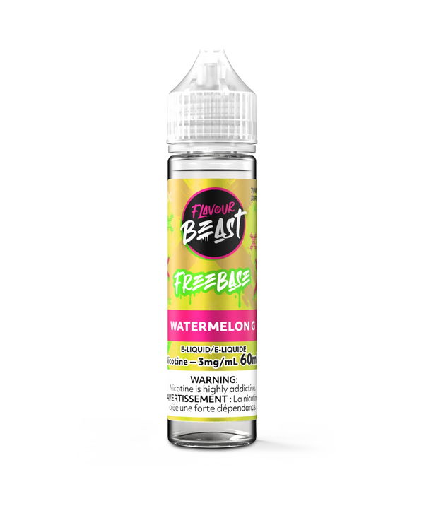 Watermelon G 3mg/60ml Flavour Beast freebase e-liquid
