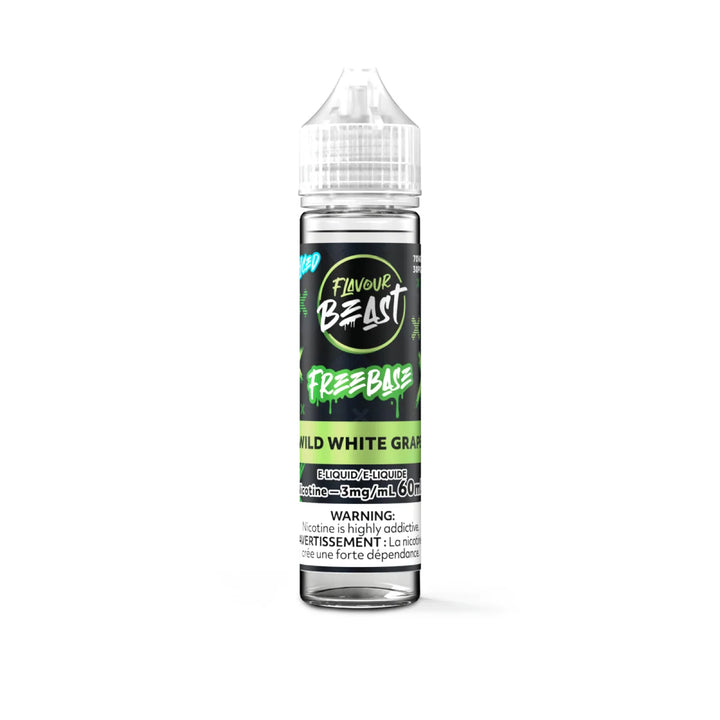 Wild white grape 3mg/60ml Flavour Beast freebase e-liquid