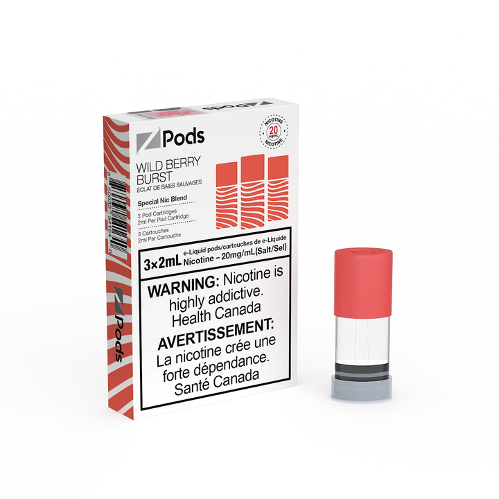 [O] Wild Berry Burst Zpod 20mg 3x2ml