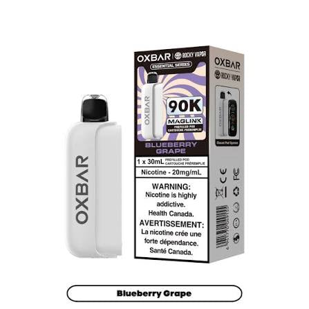 [S] Blueberry Grape Oxbar Maglink pre-filled pods 90k 20mg 30mI