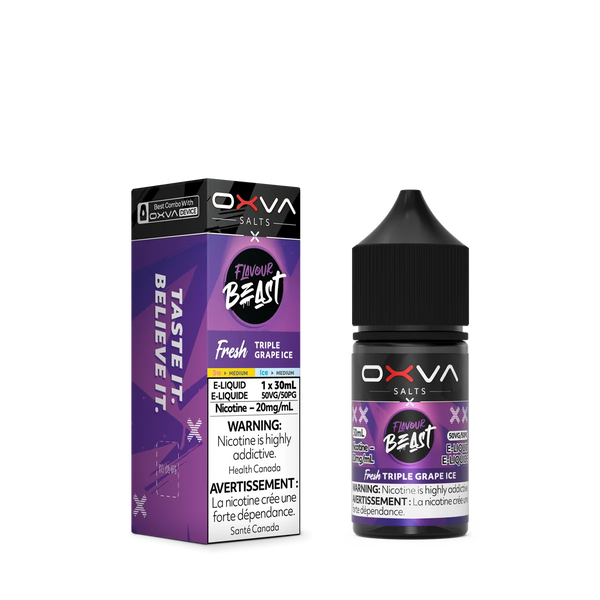 Triple Grape Ice 20mg/30ml Flavour Beast OXVA E-Liquid