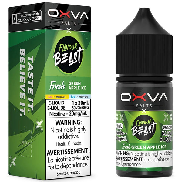 Green apple Ice 20mg/30ml Flavour Beast OXVA E-Liquid