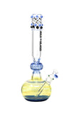 S396 17 inch Dotted and Fumed Round Base Beaker