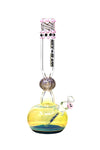 S396 17 inch Dotted and Fumed Round Base Beaker