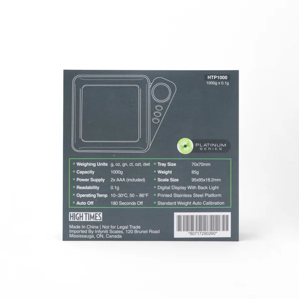 1000 SC-HT-HTP1000 Infyniti high times panther Scale, 1000g x 0.01g