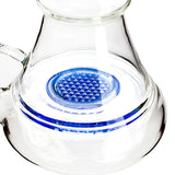 1450| TP-GP-Gp1450|  10" Infyniti Brand Water Pipe Tree Perk Stemless with Ice Catcher and Colored Honeycomb