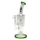 1946| TP-GP-Gp1946 | 12 inch Infyniti Brand Water Pipe with Multi Barrel, Stemless Rig, Blue