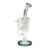 1946| TP-GP-Gp1946 | 12 inch Infyniti Brand Water Pipe with Multi Barrel, Stemless Rig, Blue