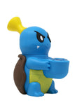 TX376| 5 inch Squirtle Silicone Pipe