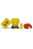 TX388| 4.5 inch SpongeBob Silicone Hand Pipe