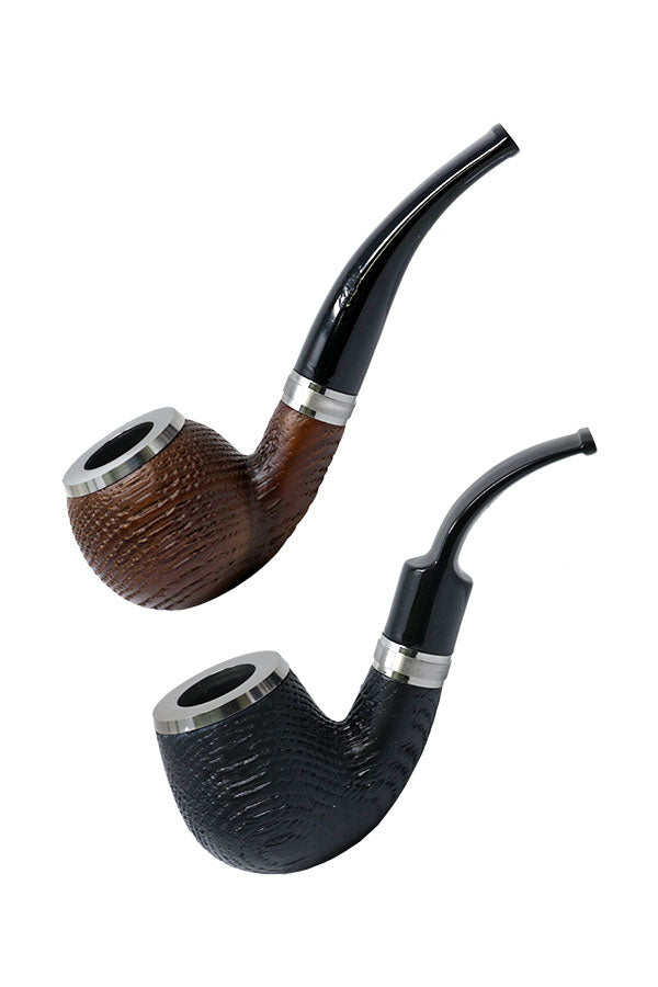 WD-1329 | 5.5 inch Sandblasted Dublin Tobacco Pipe