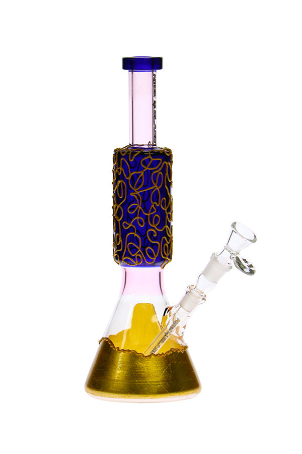 YN1168 | 12 inch Metallic Decal Beaker