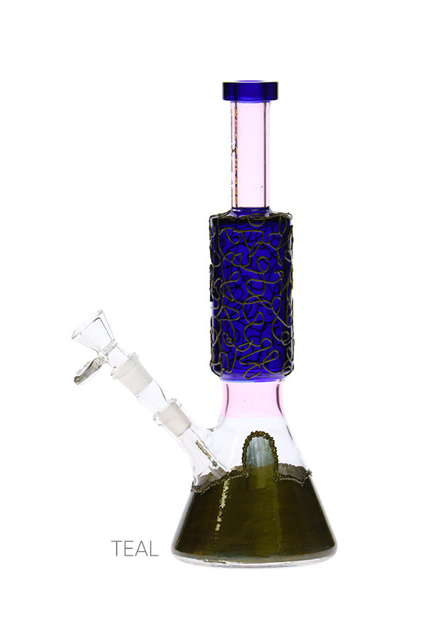 YN1168 | 12 inch Metallic Decal Beaker
