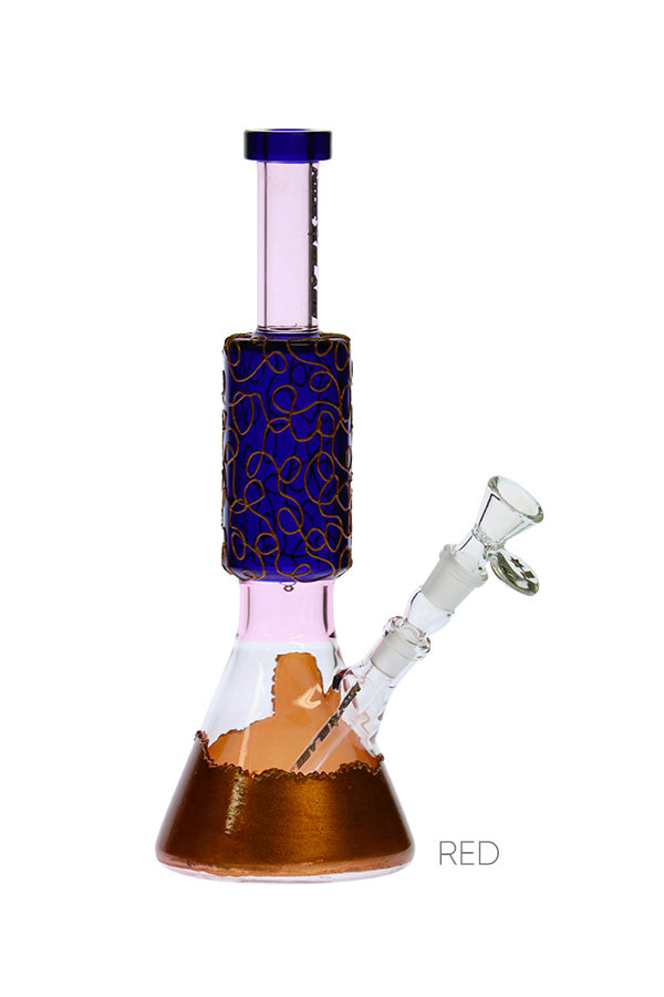 YN1168 | 12 inch Metallic Decal Beaker