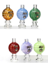 YX-222 | Fumed Dot Bubble Carb Cap