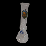193.5H 10 Inch Ricky and Motery Sticker Beaker