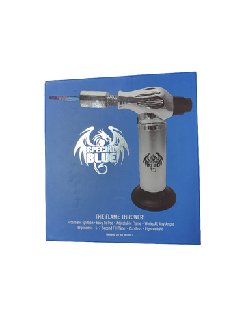 1201 Special blue The Flame Thrower torch Silver