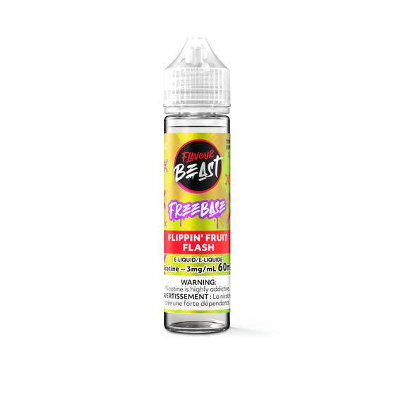 Flippin Fruit Flash Freebase Flavour Beast 3mg 60ml e-liquid