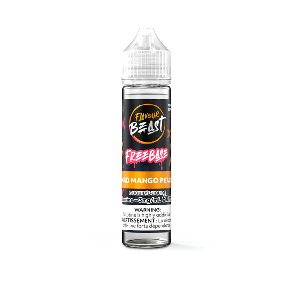 Mad Mango Peach Freebase Flavour Beast 3mg/60 ml e -liquid
