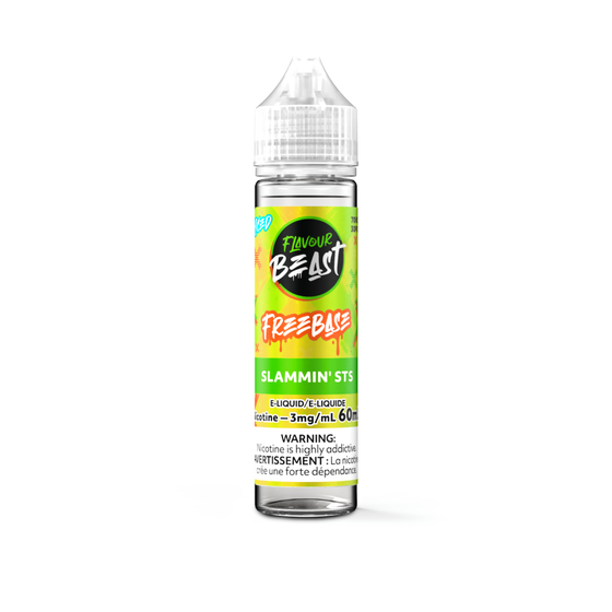 Slamin STS Iced Freebase Flavour Beast 3mg 60ml e-liquid