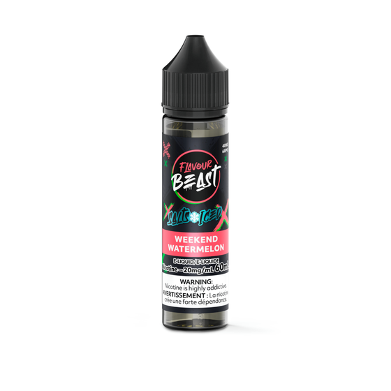 Weekend Watermelon Iced 20mg/60ml Flavour Beast