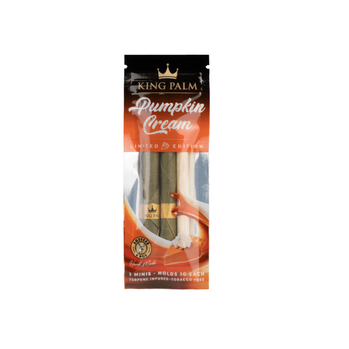 K ing P alm c ones -  P umpkin C ream-Mini - 2Pk