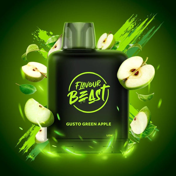[S] Gusto Green Apple Level X Flavour Beast 50K G2 Ultra 20mg 20ml (Without Battery)
