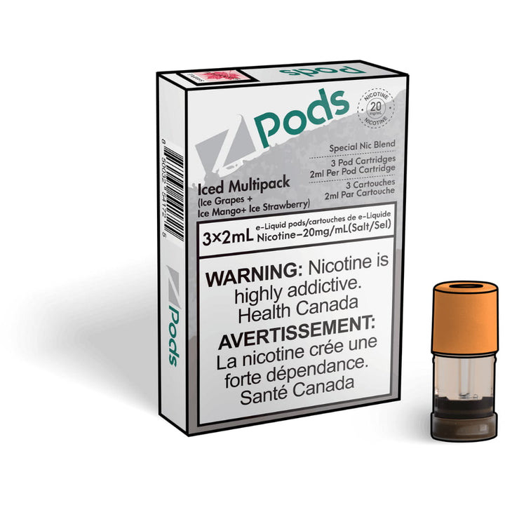 [S] Iced multipack Zpod 20mg 3x2ml