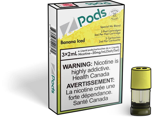 [S] Banana Zpod 20mg 3x2ml