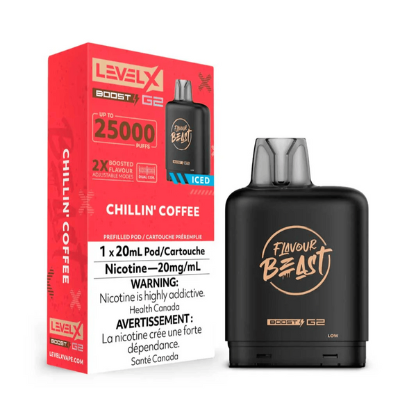 Chillin Coffee Iced LevelX G2 25K (Without Battery)