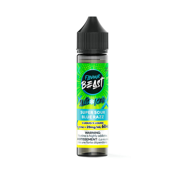 [S] Super Sour Blue Razz Flavour Beast 20mg 60ml E-Liquid