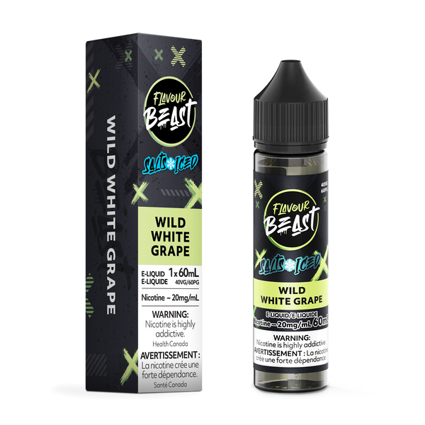 [S] Wild White Grape Iced Flavour Beast 20mg 60ml E-Liquid