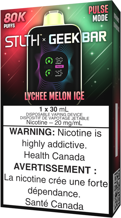 Lychee Melon Ice STLTH x Geekbar 80K 20mg 30ml