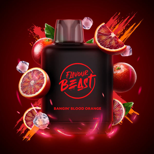 [S] Bangin' Blood Orange Level X Flavour Beast 50K G2 Ultra 20mg 20ml (Without Battery)