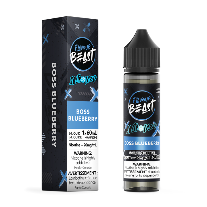 Boss Blueberry 2 0mg/60ml F lavour B east