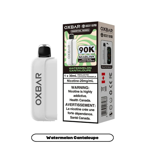 [S] Watermelon Cantaloupe Oxbar Maglink pre-filled pods 90k 20mg 30mI