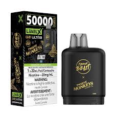 [S] Kanzi Iced Level X Flavour Beast 50K G2 Ultra 20mg 20ml (Without Battery)