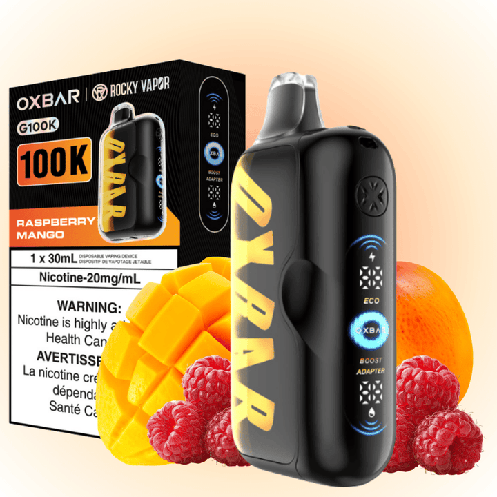 (S) Raspberry Mango Oxbar G 100k 20mg 30ml