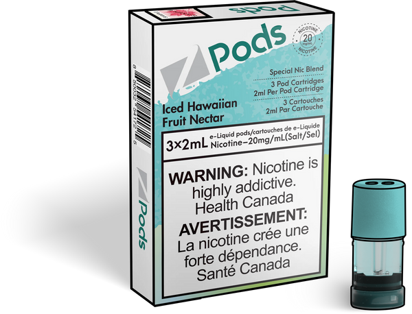 [S] Iced Hawaiian fruit nectar Zpod 20mg 3x2ml