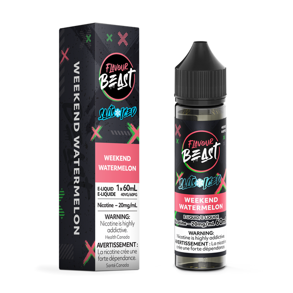 Weekend watermelon iced 2 0mg/60ml F lavour B east