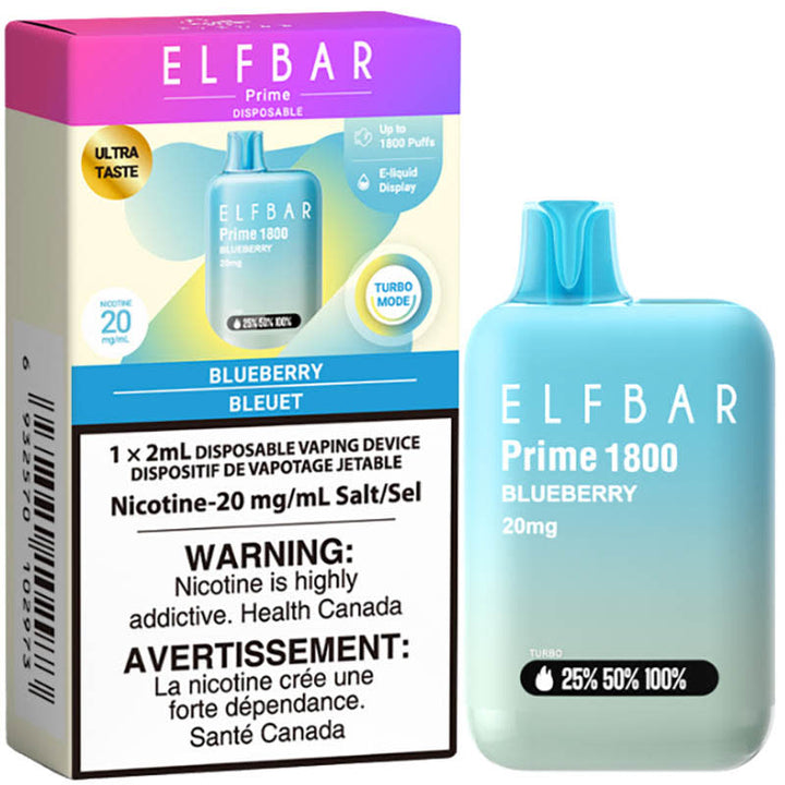 [S] Blue Berry Elfbar Prime 1.8K 20mg 1x2ml