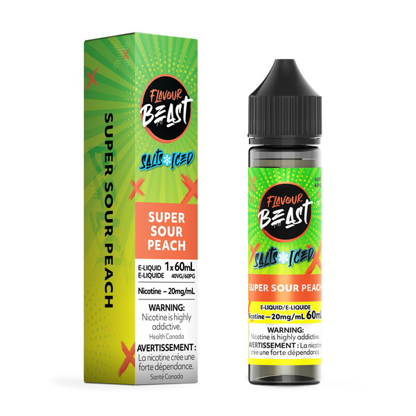 [S] Super S. Peach Flavour Beast 20mg 60ml E-Liquid