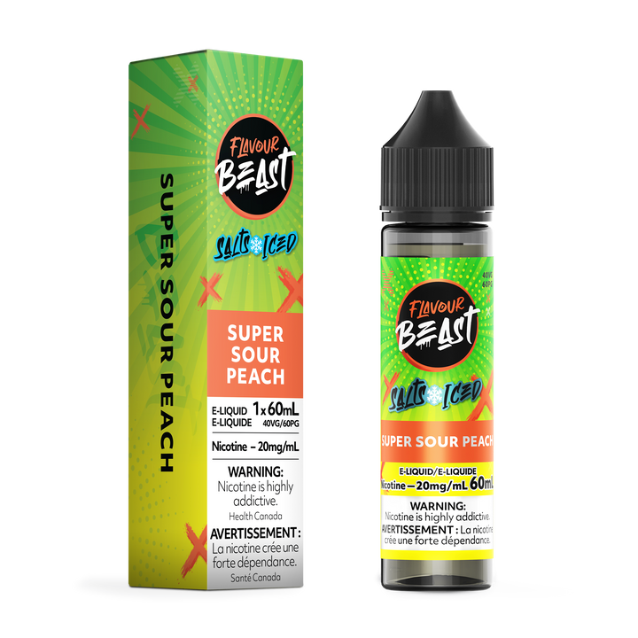 [S] Super S. Peach Flavour Beast 20mg 60ml E-Liquid